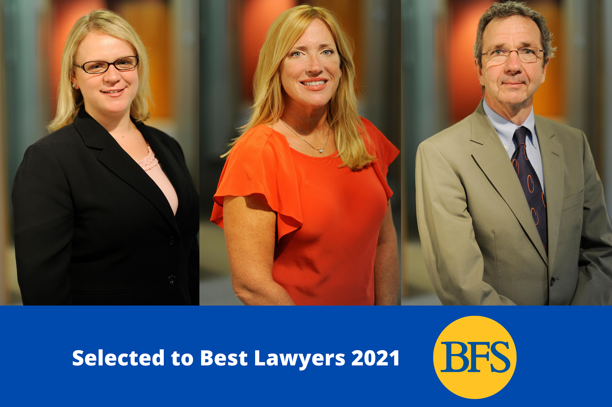 Attorneys Kelly Massicotte, Heidi Groff, and Pat Biggam