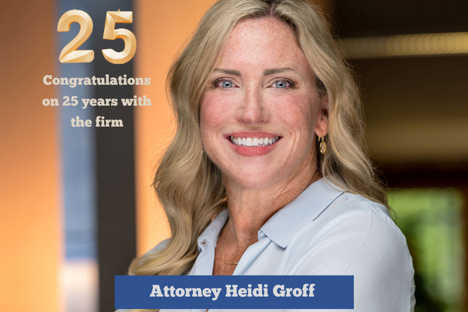 Heidi Groff Celebrates 25 Years with BFS